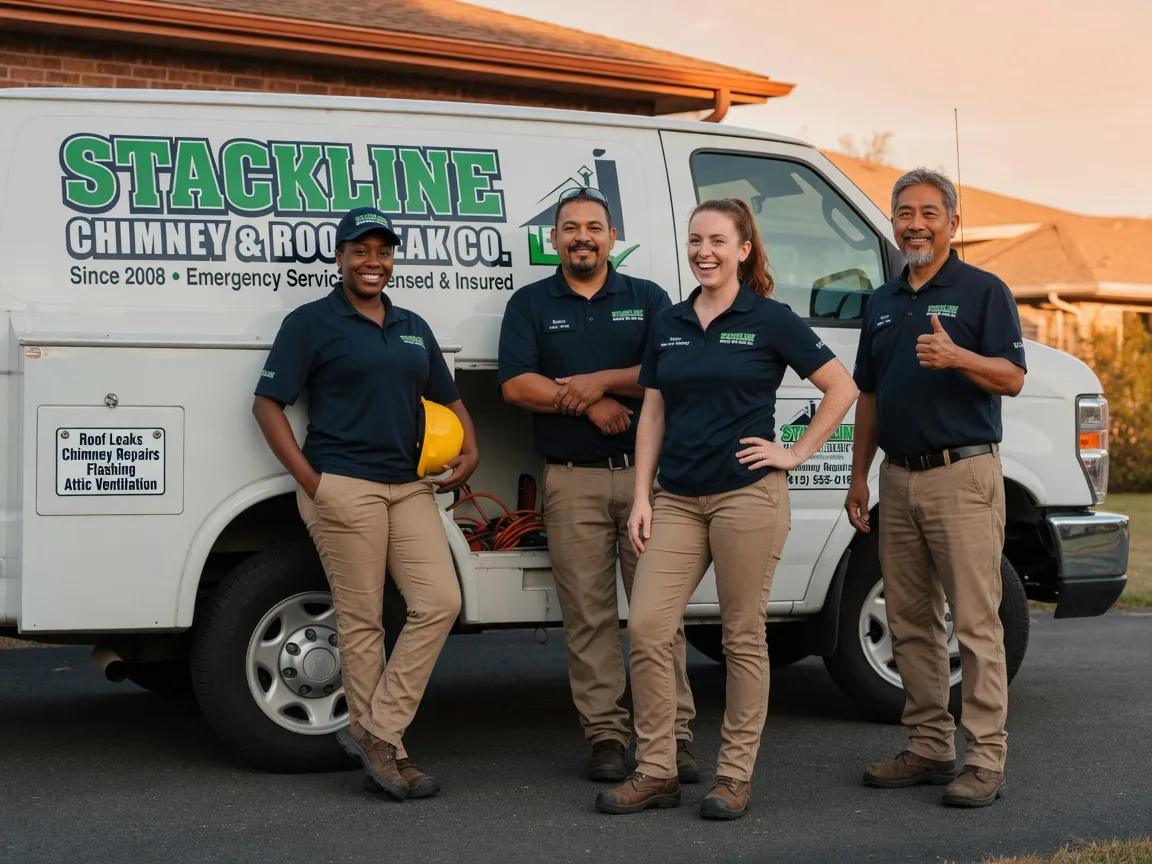 Chimney flashing repair company in Logan, WV